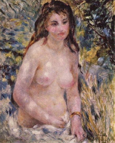 Nude In The Sun,, Pierre-Auguste Renoir